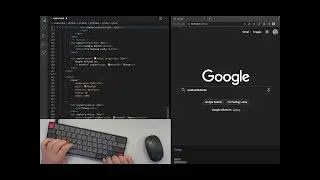 ASMR Programming - Google Search Page - No Talking