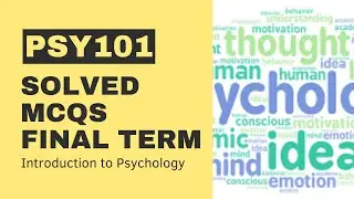 PSY101 Final Term Past Paper[Solved MCQs]