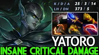 YATORO [Phantom Assassin] Insane Critical Damage Raid Boss 25 Kills Dota 2