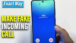 How to Make Fake Incoming Call on Your Phone 2024 | Full Guide