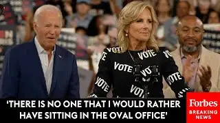 JUST IN: First Lady Dr. Jill Biden Praises Her Husband President Biden At Post-Debate Rally