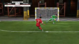 FIFA 22 VOLTA PENALTIES BRAZIL VS PORTUGAL [ PENALTY SHOOTOUT ]