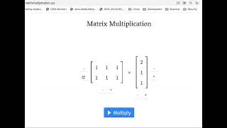 Matrix Multiplication Basics - Tensor Manipulation