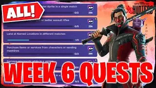 How to Complete All Week 6 Quests in Fortnite (Complete Guide)