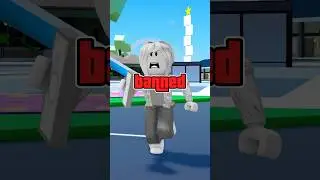 ADMIN BANS THIEF ON ROBLOX 💰#shorts