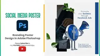 Branding Poster Design in Adobe Photoshop | Photoshop Tutorial 20230