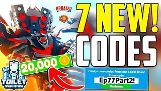 [🛡️Ep 77 part-2] TOILET TOWER DEFENSE CODES 2024 || ROBLOX TOILET TOWER DEFENSE CODES || TTD CODES