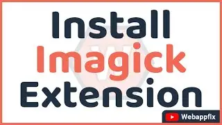 Imagick PHP Install Xampp | How to Install Imagick in PHP | Imagick PHP Module Not Found | Imagick