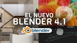 TE RESUMO en 10 MINUTOS TODAS LAS NOVEDADES de BLENDER 4.1🤯 | Español