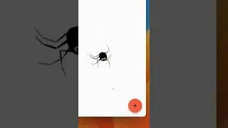 spider animation made in flutter #flutter #development #coding #flutterdev #technology #apps