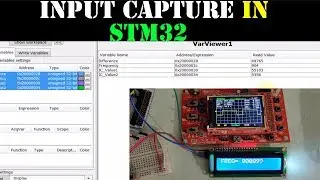 Using input capture in STM32 || HAL || CubeMx || Frequency measure