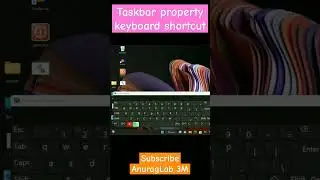 Effortless Taskbar Mastery: Keyboard Shortcut for Properties! ⌨️🚀 