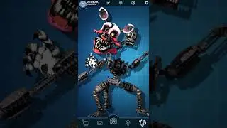 Nightmare Mangle FNaF Workshop Animation