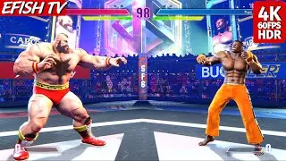 Zangief vs Dee Jay (Lv 8 CPU & Classic) - Street Fighter 6 | PS5 4K 60FPS