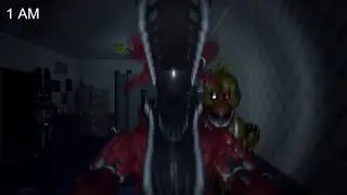 THE NEW NIGHTMARE FOXY EATS ME ALIVE.. | Five Nights At Freddy's 4 Unreal Engine 4 (FNAF)