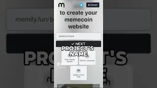 How To MAKE a MEME COIN WEBSITE