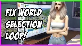 Easy Solution for Sims 4 City Select Screen Glitch