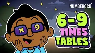 Multiplication Songs 6-9 | Skip Counting by  6, 7, 8 & 9