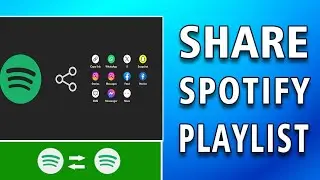 How To share Spotify Playlist (easy) full tutorial
