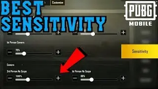 PUBG MOBILE BEST SENSITIVITY SETTINGS TO CONTROL RECOIL!! HOW TO CONTROL RECOIL IN PUBG MOBILE