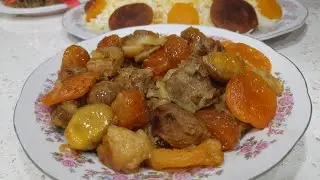 🔴TURŞU QOVURMALI PLOV🔴/Aş qarasının hazırlanması./Azərbaycan mətbəxi🇦🇿/Azerbaijani cuisine