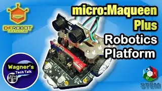 Build a Robot with the micro:bit Maqueen Plus | DFRobot - Line Tracking, Obstacle Avoidance +more