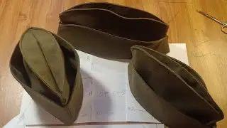 Как сшить пилотку.  Выкройка.
