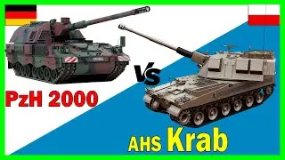 PzH 2000 vs AHS Krab -- Which is better?