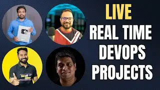 Let's talk about Real Time DevOps Projects | Join Me Live