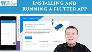 Installing and running flutter