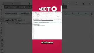 🆕 How to Use WRAPROWS & WRAPCOLS Function in Excel 