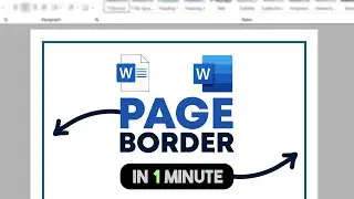 How to ADD Border to Specific Page In Microsoft Word - Simple Guide