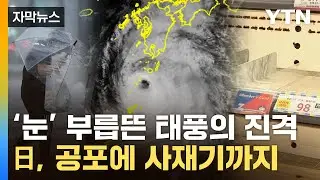 [자막뉴스] 日, 지진 이후라 더 위험...건물 무너뜨릴 태풍에 '공포' / YTN