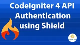 Codeigniter 4 Api Authentication using Shield