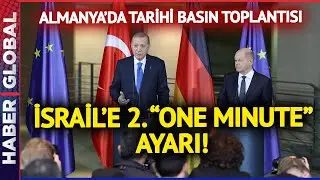 Cumhurbaşkanı Erdoğandan Almanyada Tarihi Açıklamalar! Erdoğan - Scholz Ortak Basın Toplantısı