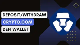 How To DEPOSIT Or WITHDRAW On Crypto.com DeFi Wallet | Tutorial !