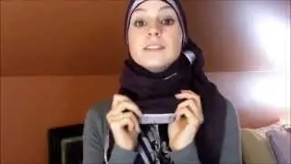 Cara Bule pake Hijab - Tutorial Hijab Rebecca dari US -  (TEKS INDO)