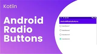 RadioGroup and Radio buttons in Android with example