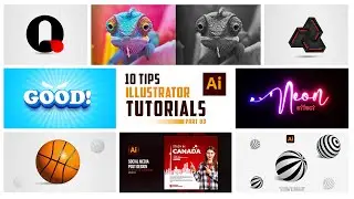 10 Illustrator Tips and Tutorials in a Single Video | Adobe Illustrator Tutorial | Part 03