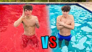 HOT vs COLD POOL Challenge!