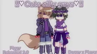 ☆stagelight kiss canon Meme☆//🐷Piggy Rebooted 2.0✨ Doggy x Player ||☆Ship☆||