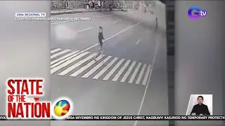 Lalaking tumatawid sa pedestrian lane sa Lipa City, patay matapos mabundol ng motorsiklo | SONA