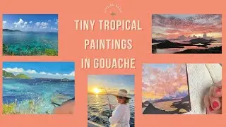 Tortola Gouache