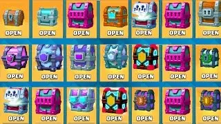 ОТКРЫЛ ВСЕ СУНДУКИ В CLASH ROYALE/КЛЕШ РОЯЛЬ