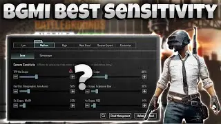 BGMI Best No Recoil Sensitivity Setting For Bluestacks 5/MSI Emulator 😱🎯
