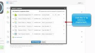 Schoology Student Completion Rules