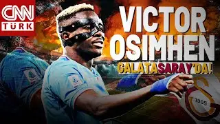 Galatasaray'da Sürpriz Transfer! 100 Milyon Euro'luk Golcü Victor Osimhen Galatasaray'da...