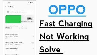 Fast Charging Not Working Problem Solve in OPPO Mobile