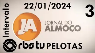 Intervalo: Jornal do Almoço - RBS TV Pelotas (22/01/2024) [3]