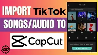 How To Import TikTok Songs And Audio In CapCut (PC)